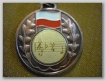Trofea sportowe medale wklejki muzyka nuty